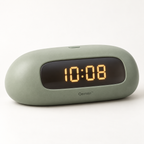 Qevnari™ Pebble Digital Clock — Sage