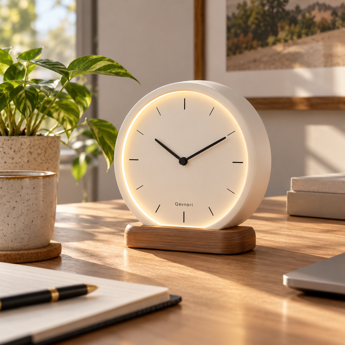 Qevnari™ Halo Dial Clock