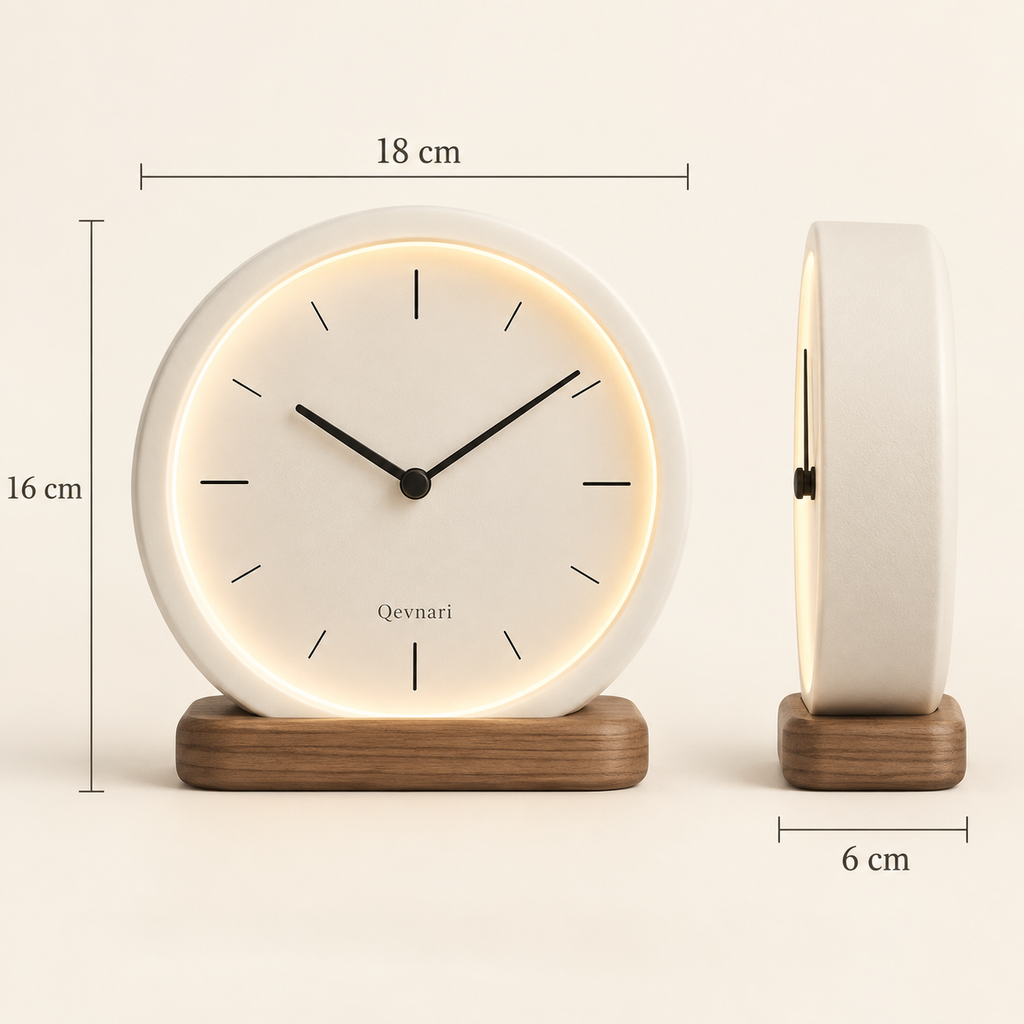 Qevnari™ Halo Dial Clock
