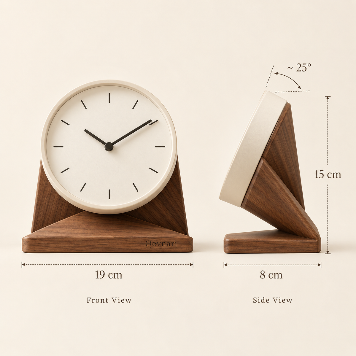 Qevnari™ Fold Stand Clock