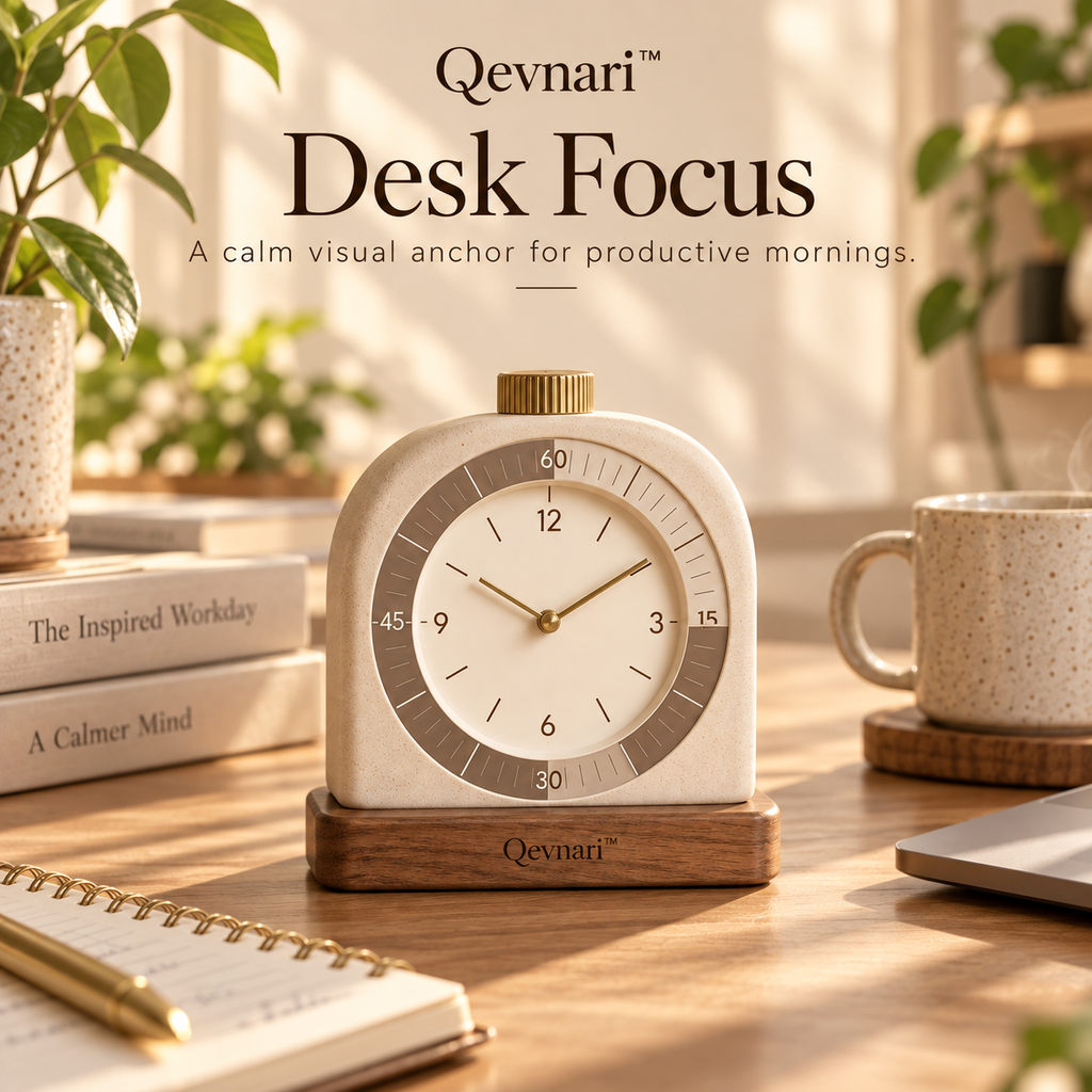 Qevnari™ Focus Timer Clock
