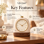 Qevnari™ Minimal Chime Clock