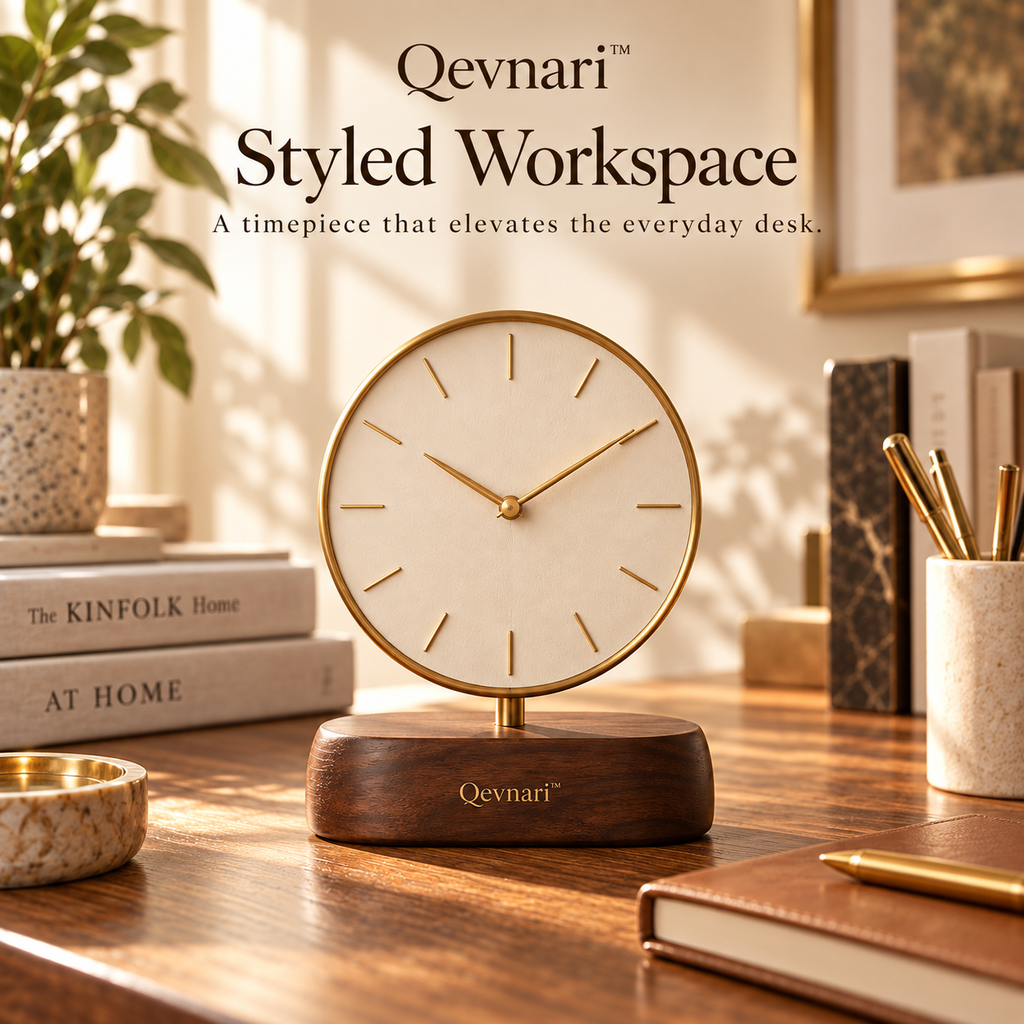 Qevnari™ Gallery Display Clock
